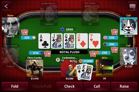 Vediamo le caratteristiche di Zynga Poker per iPad ed iPhone
