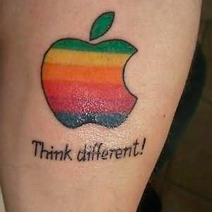 apple tattoo