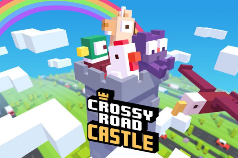 crossy road castle new tower